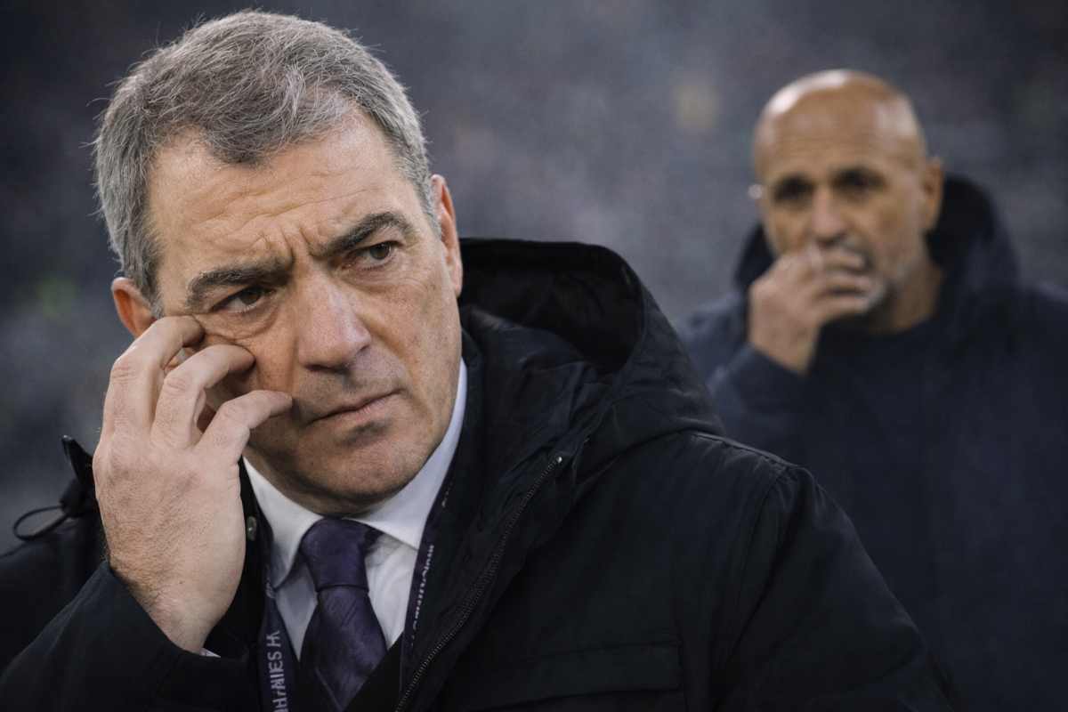 Comolli e Spalletti osservano dubbiosi