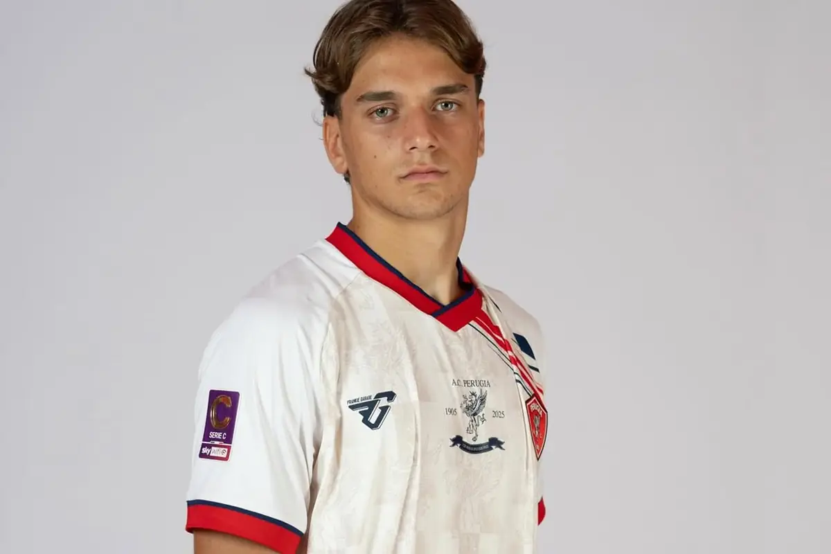 Leonardo Vinti con la Nazionale Under 18